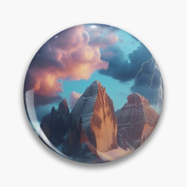 Item preview, Mountain Storm 8 designed and sold by Sybille-Yates.