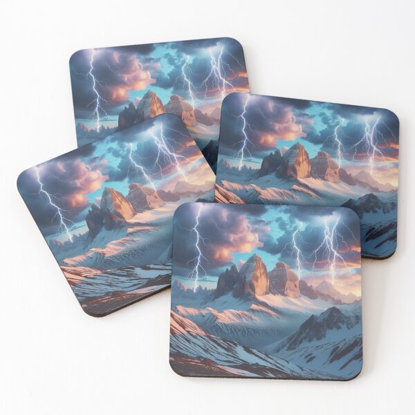 Item preview, Mountain Storm 8 designed and sold by Sybille-Yates.