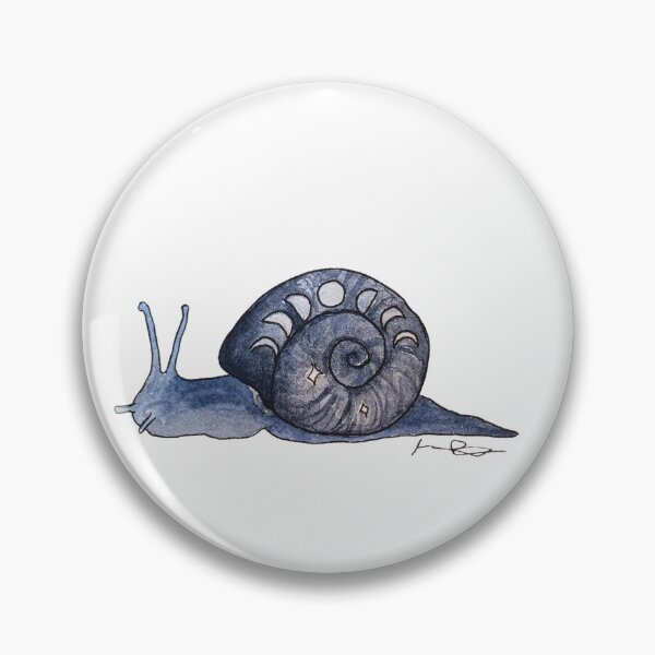 Item preview, Moon phases snail  designed and sold by mimberart.