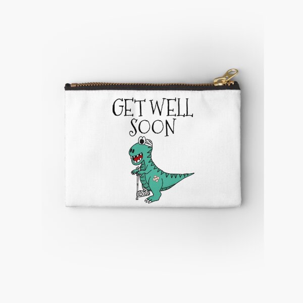 Item preview, Get Well Soon Dinosaur, T-Rex Hospital Funny designed and sold by doodlerob.