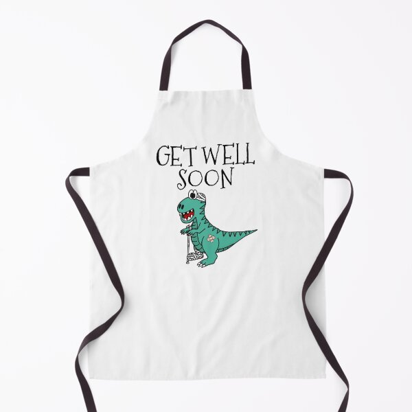 Item preview, Get Well Soon Dinosaur, T-Rex Hospital Funny designed and sold by doodlerob.