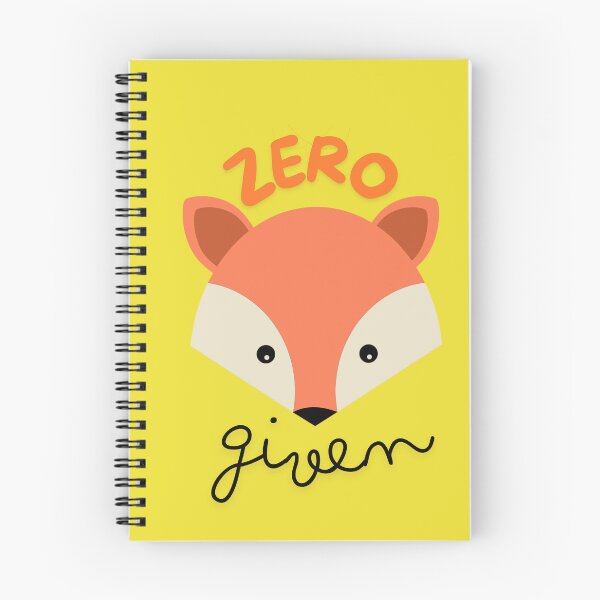 Item preview, Zero Fox Given designed and sold by DigitEclectic.