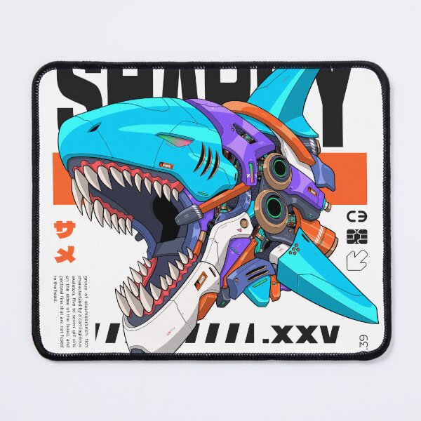 Item preview, Mech Sharkhead Vol.1 - White Bg designed and sold by efiik.