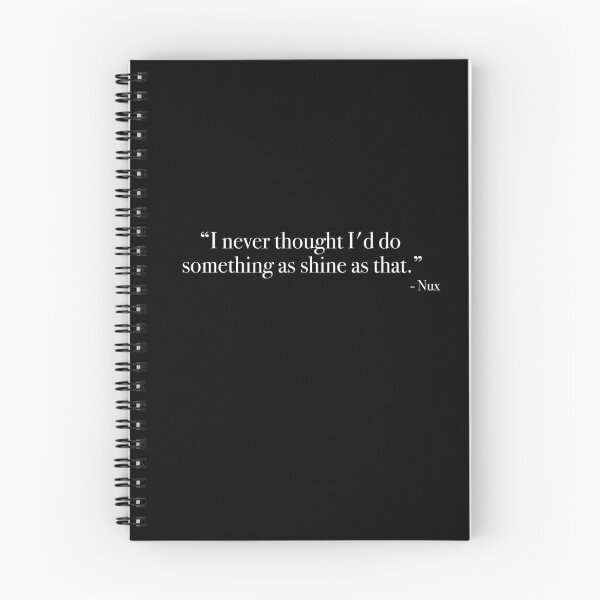 Item preview, Nux "I never thought" Quote, from <Mad Max : Fury Road> designed and sold by Quote-things.