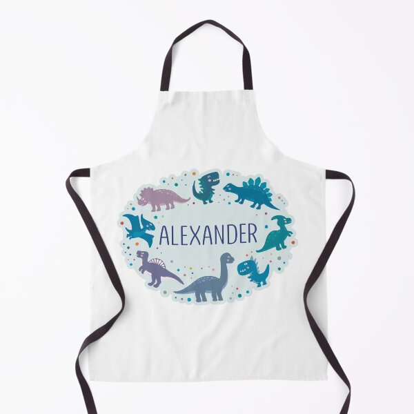 Item preview, Alexander name surrounded by dinosaurs designed and sold by 0ut0fSpace.