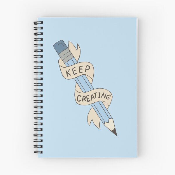 Item preview, Blue Keep Creating Pencil designed and sold by SydneySells.