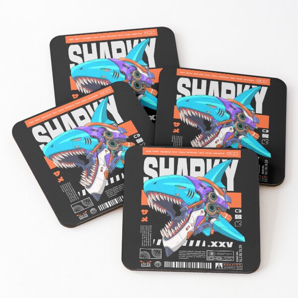 Item preview, Mech Sharkhead Vol.1 - Black Bg designed and sold by efiik.
