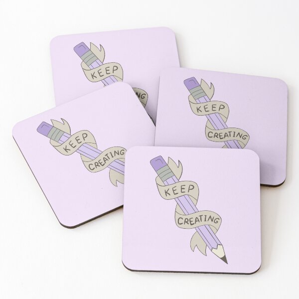 Item preview, Purple Keep Creating designed and sold by SydneySells.