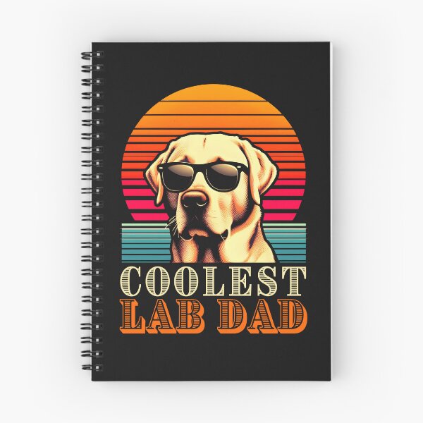 Item preview, Coolest Lab Dad Vintage Yellow Labrador Best Dad  designed and sold by WildPalette-Art.