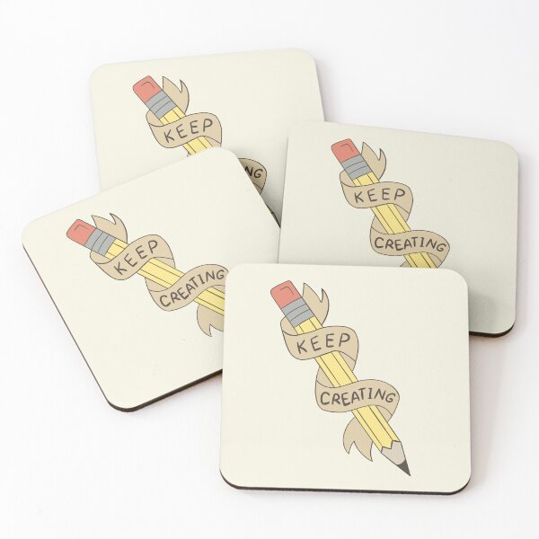 Item preview, Keep Creating Pencil designed and sold by SydneySells.