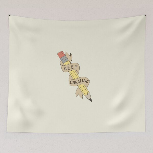 Item preview, Keep Creating Pencil designed and sold by SydneySells.