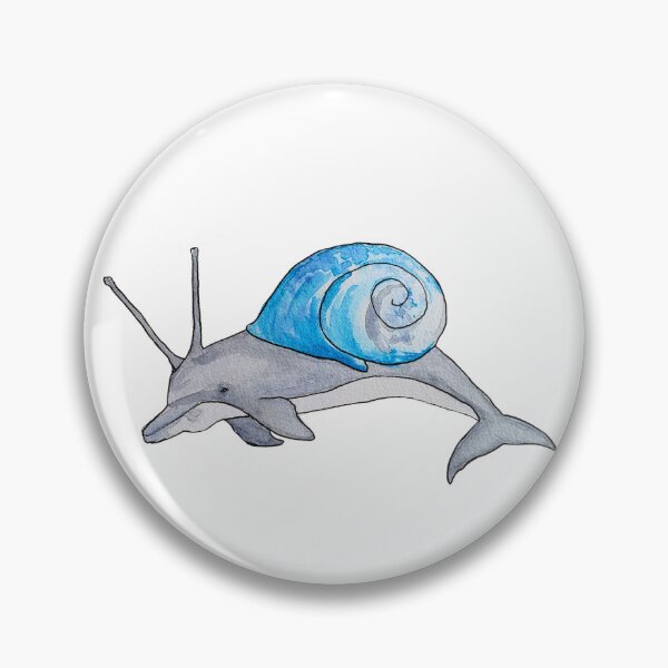 Item preview, Dolphine snail designed and sold by mimberart.