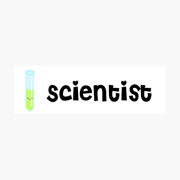 Item preview, Young Scientist - Test Tube designed and sold by DoodleDashCollective.