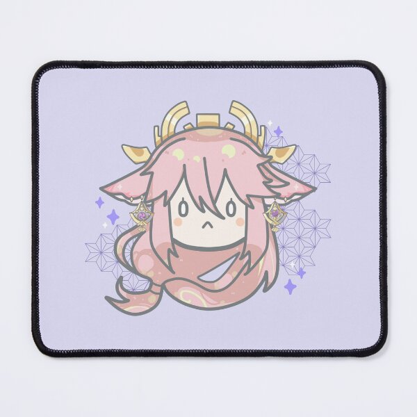 Item preview, Chibi Yae Miko Genshin Impact designed and sold by Icecoldpotato.