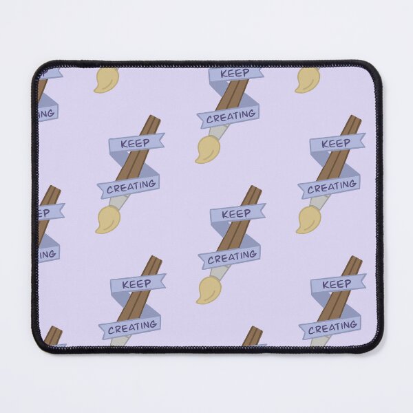 Item preview, Purple Blue Keep Creating Paintbrush designed and sold by SydneySells.