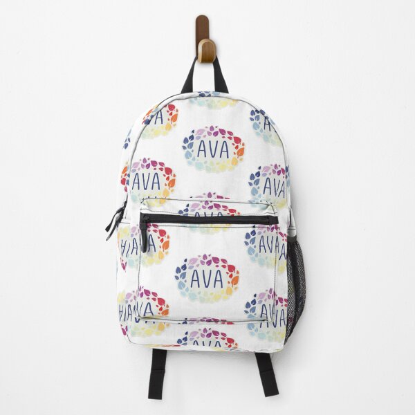 Item preview, Ava name surrounded by colorful leaves designed and sold by 0ut0fSpace.