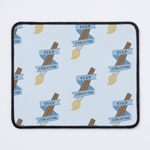 Item preview, Blue Keep Creating Paintbrush designed and sold by SydneySells.