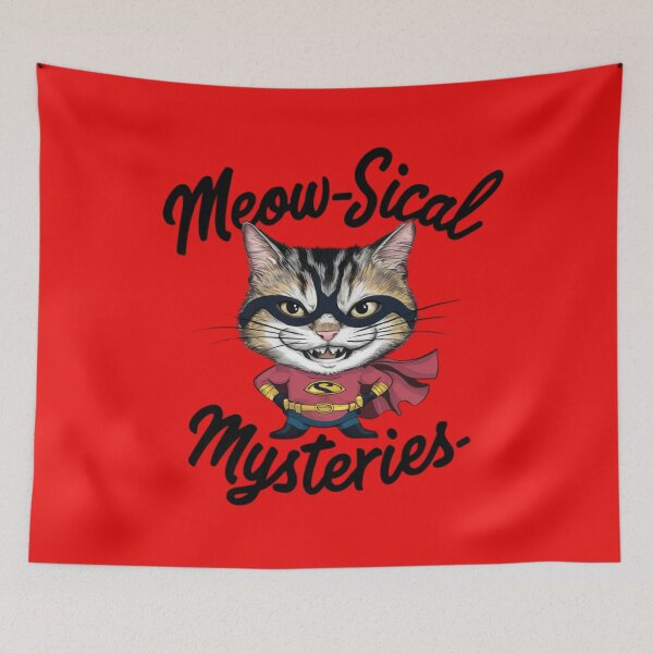 Item preview, Meow-sical Mysteries - Super Cat designed and sold by 123ks.