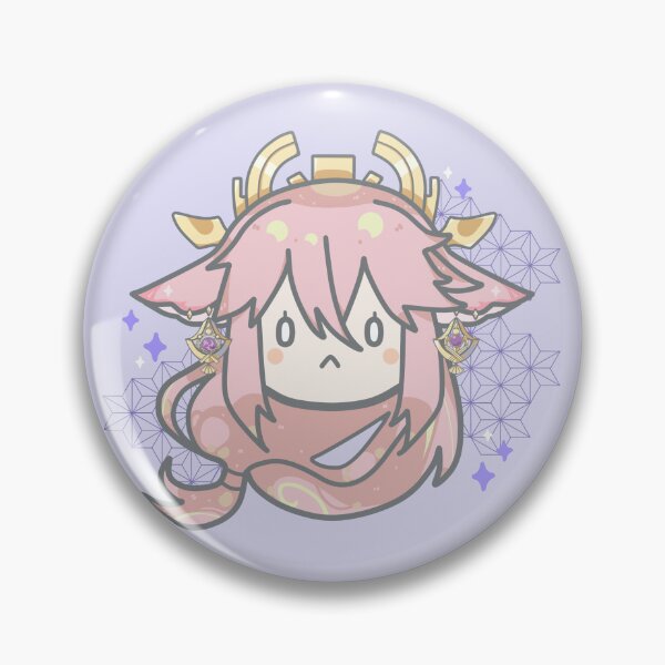 Item preview, Chibi Yae Miko Genshin Impact designed and sold by Icecoldpotato.