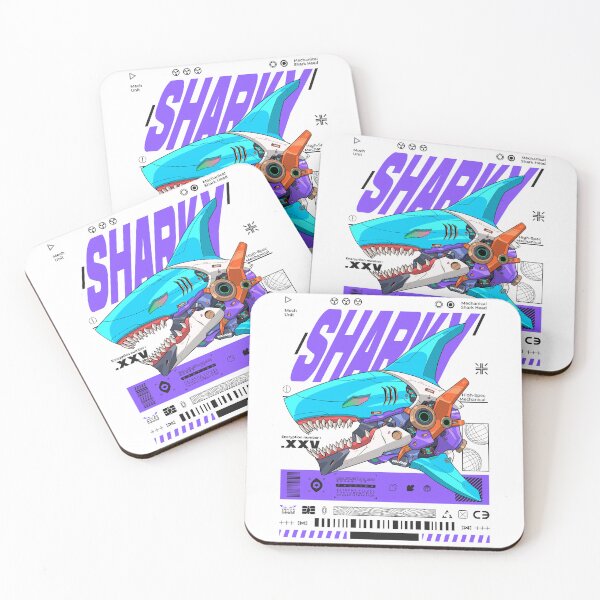 Item preview, Mech Sharkhead Vol.2 - White Bg designed and sold by efiik.