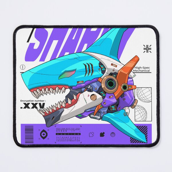 Item preview, Mech Sharkhead Vol.2 - White Bg designed and sold by efiik.