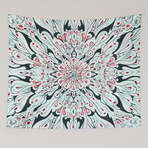 Artikelvorschau, Florales geometrisches Design entworfen und verkauft von Print2Harbor.