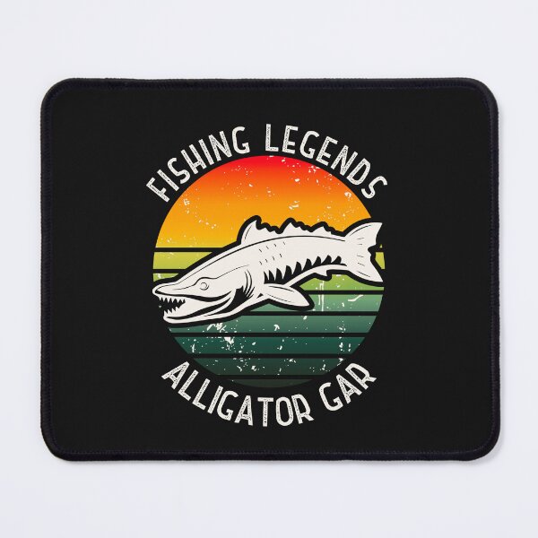 Item preview, Alligator Gar Fishing Vintage Freshwater Gar Fish  designed and sold by WildPalette-Art.
