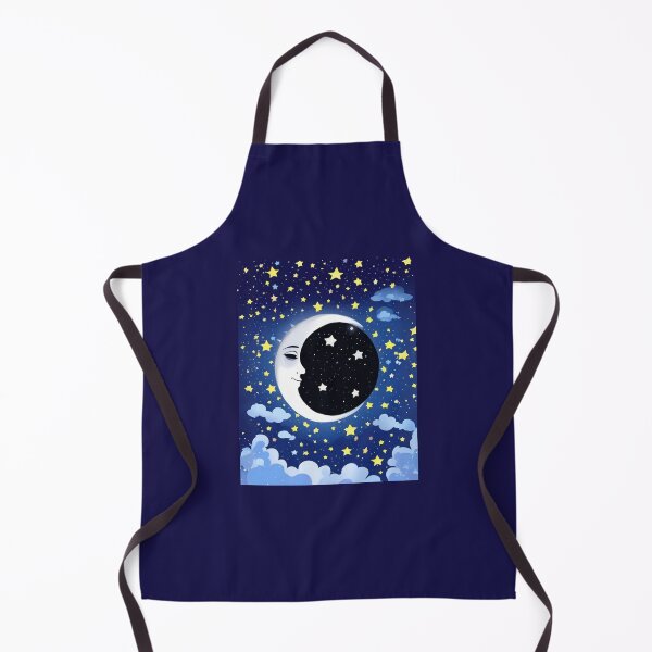 Item preview, Man in the Moon on a Starry Background designed and sold by Marymarice.