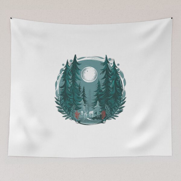 Item preview, Forest moon designed and sold by onicaras.