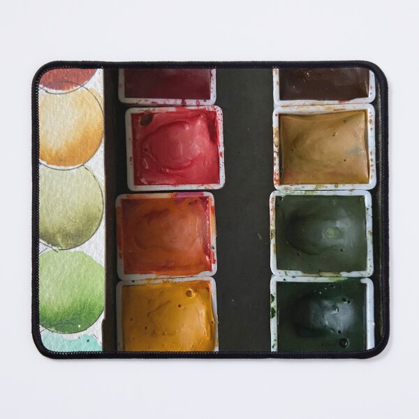 Item preview, Paint in pans and swatching  designed and sold by ExpressionsbyC.