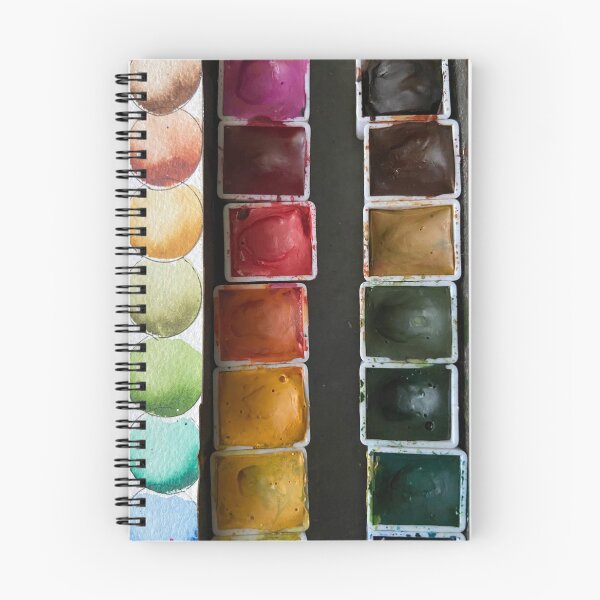 Item preview, Paint in pans and swatching  designed and sold by ExpressionsbyC.