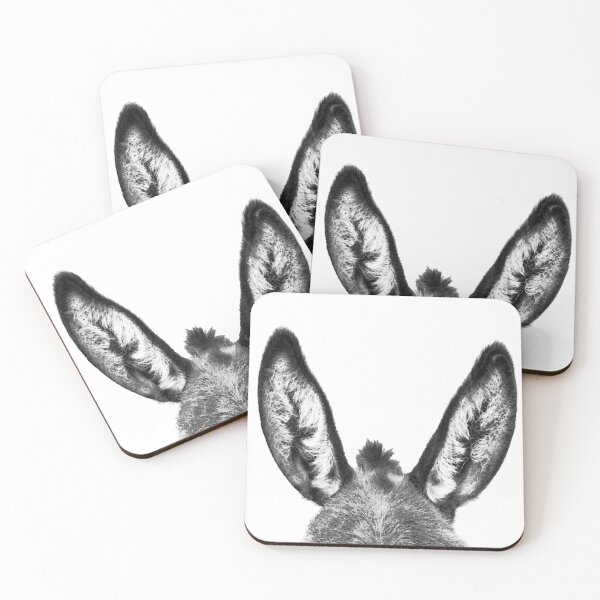 Item preview, Soft Long Ears Donkey Farm Animal Art designed and sold by Sharon Cummings Art.