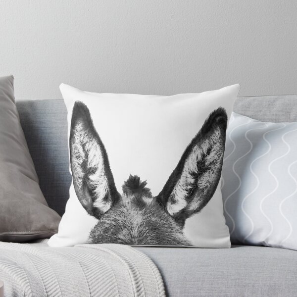 Item preview, Soft Long Ears Donkey Farm Animal Art designed and sold by Sharon Cummings Art.