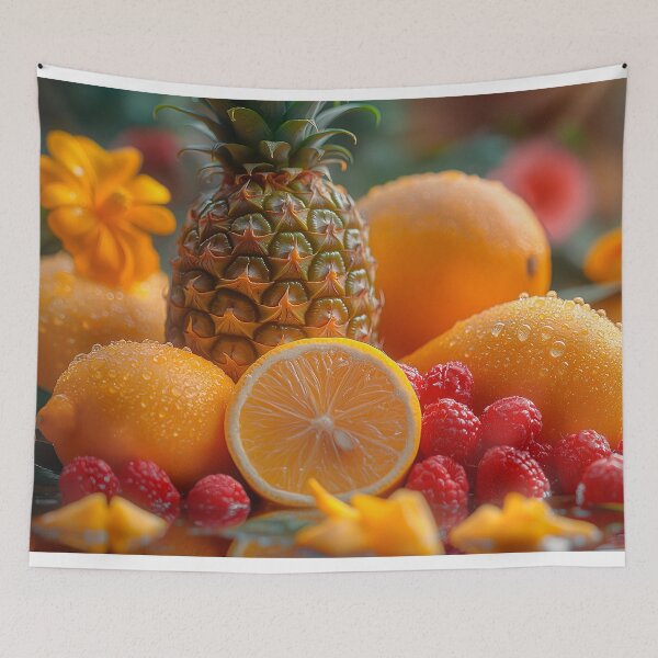 Item preview, Sunlit Tropical Fruit Delight designed and sold by Mauro  Brito.