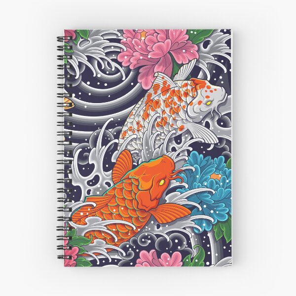 Item preview, Koi Fish pattern designed and sold by ArtLab-store.