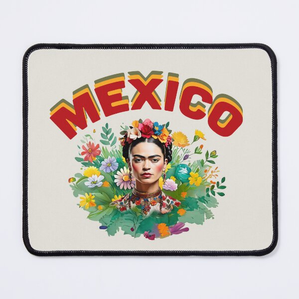 Item preview, Mexico pride design gif with flowers traditional designed and sold by La Loca.