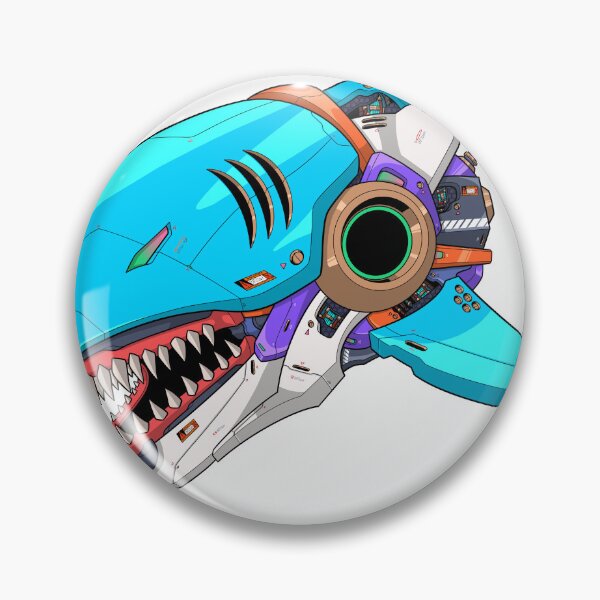 Item preview, Mech Sharkhead Vol.3 - White Bg designed and sold by efiik.