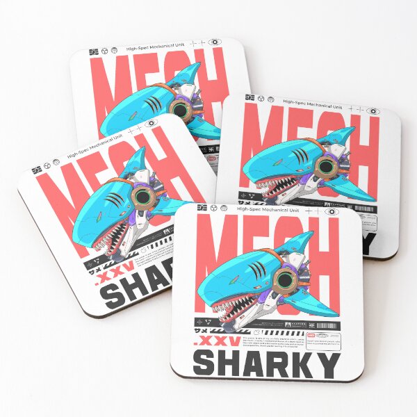 Item preview, Mech Sharkhead Vol.3 - White Bg designed and sold by efiik.