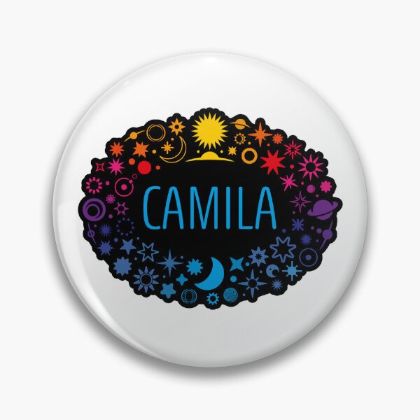 Artikelvorschau, Der Name Camila ist von Sternen umgeben entworfen und verkauft von 0ut0fSpace.