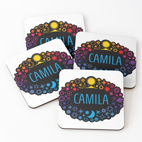 Item preview, Camila name surrounded by stars designed and sold by 0ut0fSpace.