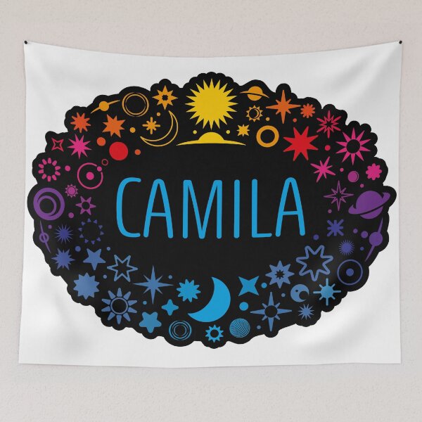 Item preview, Camila name surrounded by stars designed and sold by 0ut0fSpace.