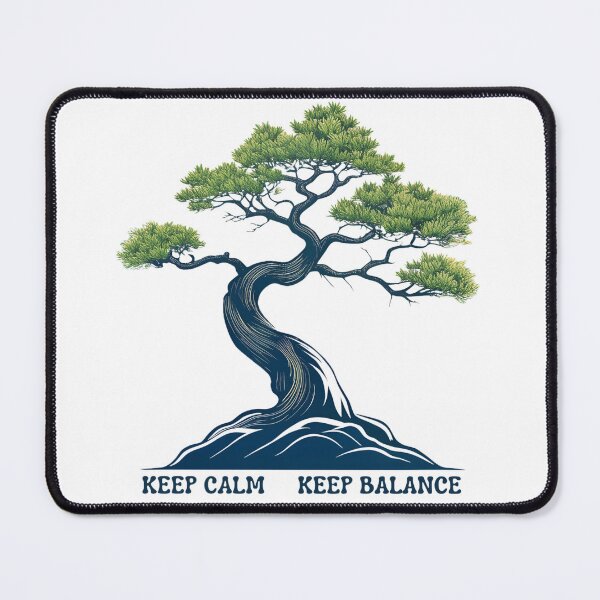 Item preview, Bonsai Keep Calm Keep Balance 2 designed and sold by Brasuca's Art.