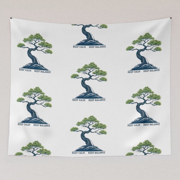 Item preview, Bonsai Keep Calm Keep Balance 2 designed and sold by Brasuca's Art.