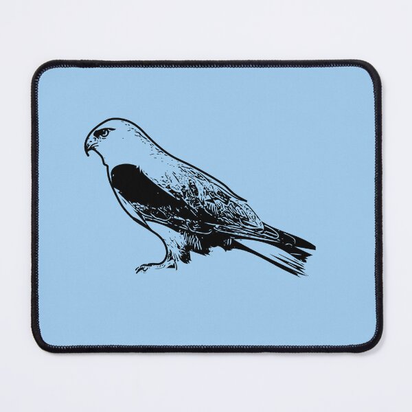 Item preview, Black-shouldered Kite Black Design  designed and sold by designsasstultd.