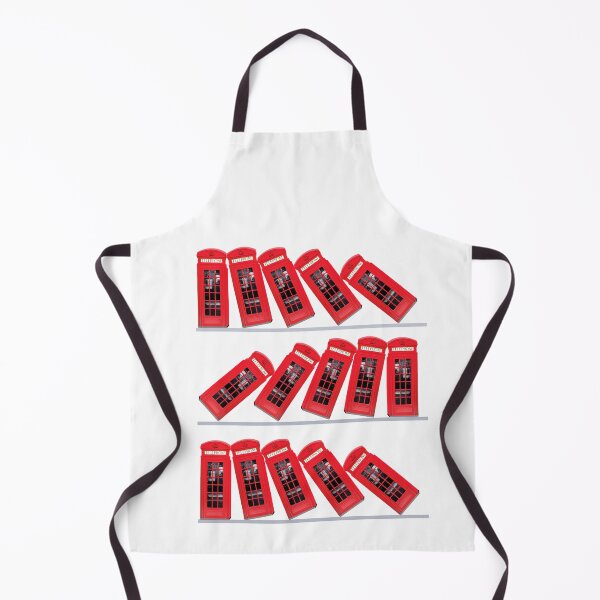 Item preview, Telephone boxes fabric design designed and sold by TerenceLacey.