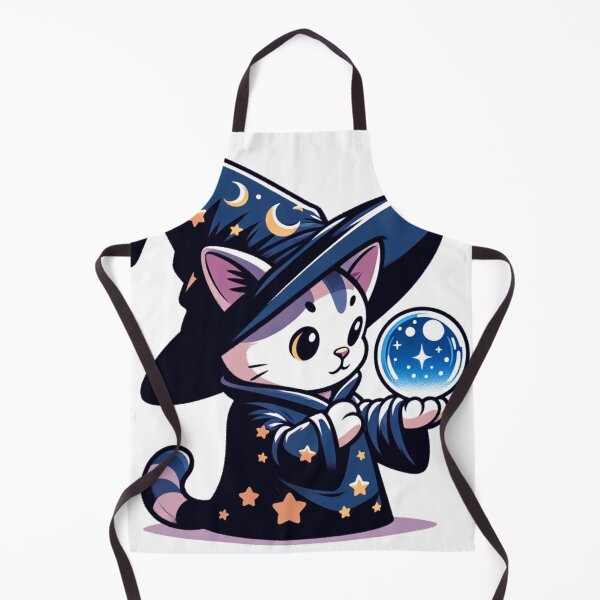 Item preview, The Starry Sorcerer Cat designed and sold by NTKSHOP11.