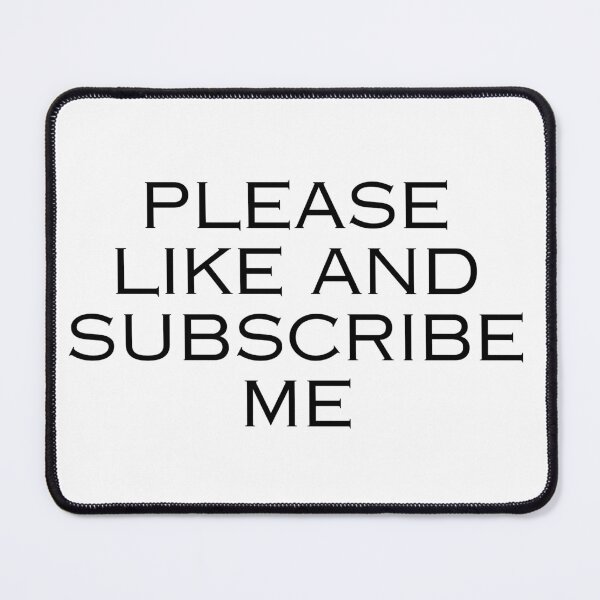 Item preview, Please like and subscribe me trending funny humor designed and sold by DudzDesignz.
