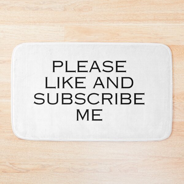 Item preview, Please like and subscribe me trending funny humor designed and sold by DudzDesignz.