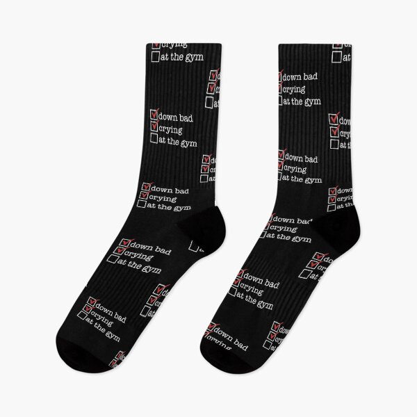 Item preview, down bad? check. crying? check. at the gym? hmmm, maybe not designed and sold by starkle.