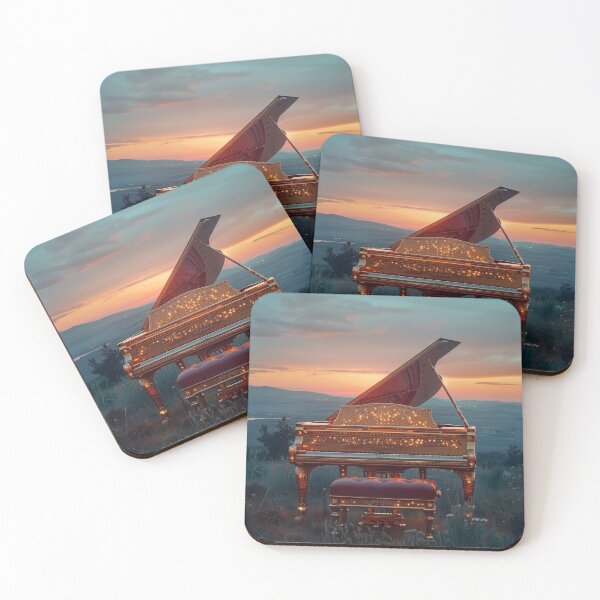 Item preview, Piano on the Sunset designed and sold by aiperfectworld.